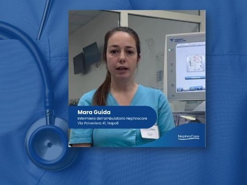 Videointervista a Mara Guida del centro NephroCare di Napoli