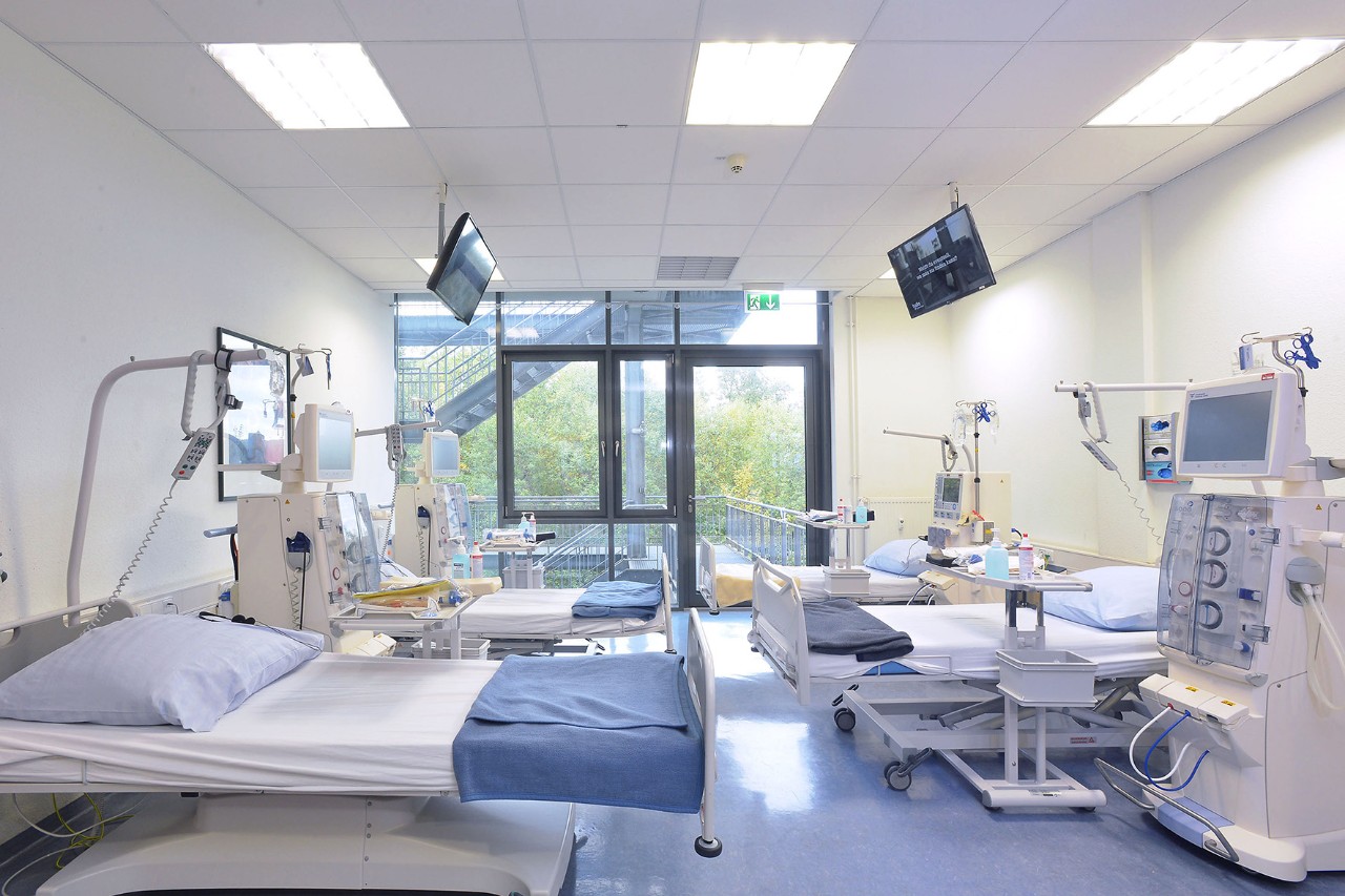 Unsere hellen und modernen Dialyseräumlichkeiten in Aalen.