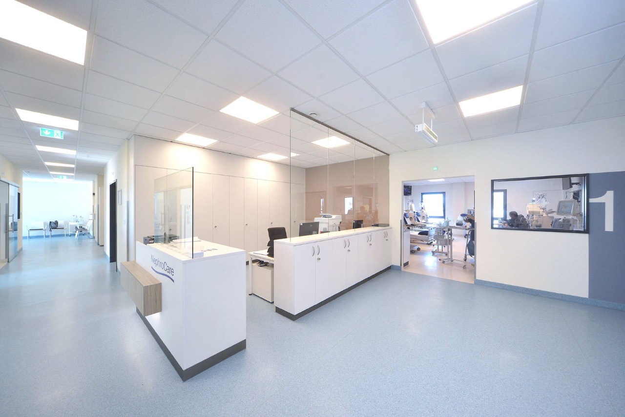 Empfang Dialyse