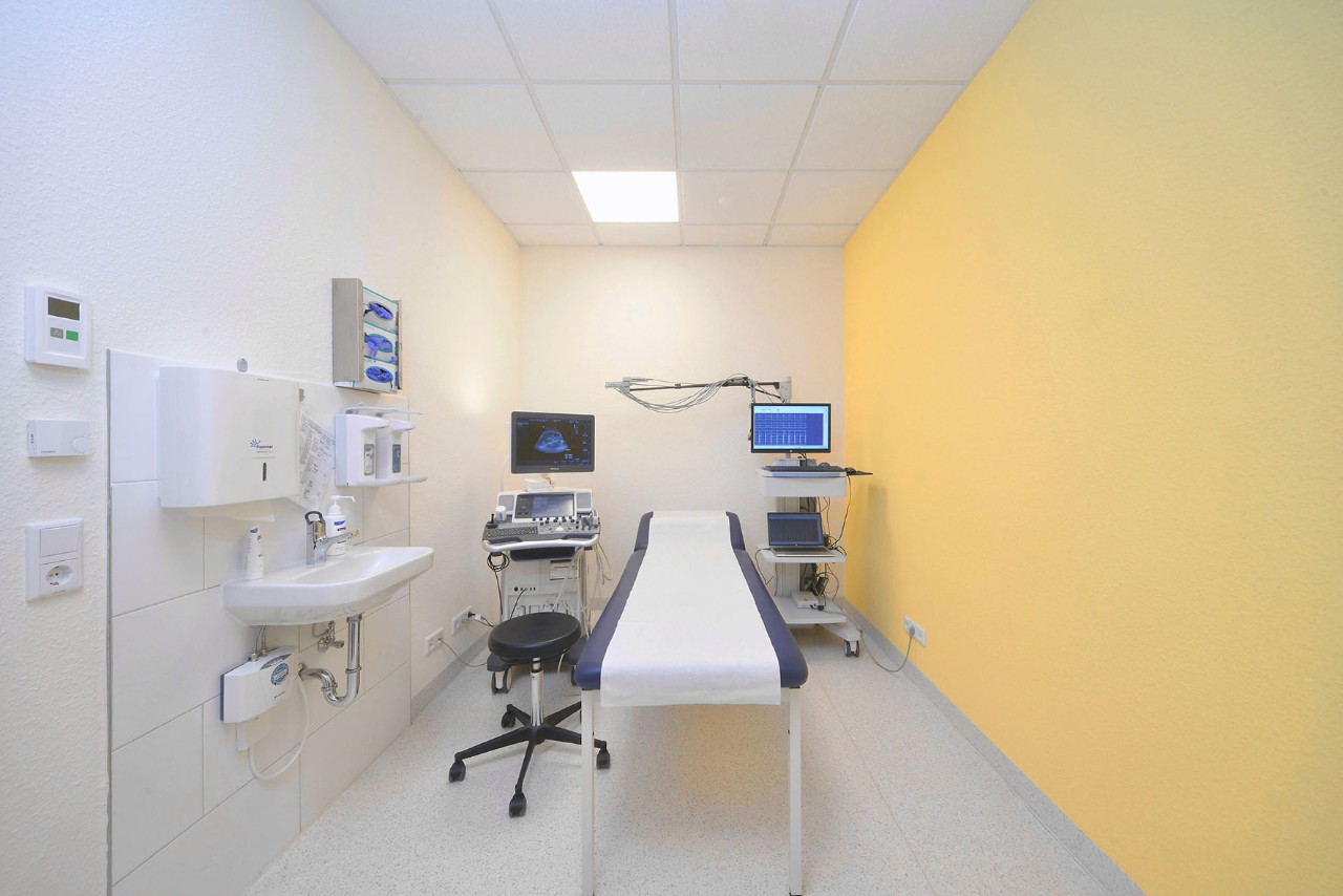 EKG- und Sonoraum in unserem MVZ Ahrensburg.