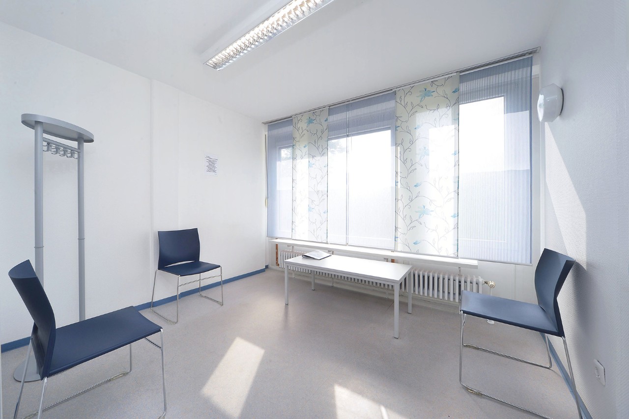 Wartebereich in Herten