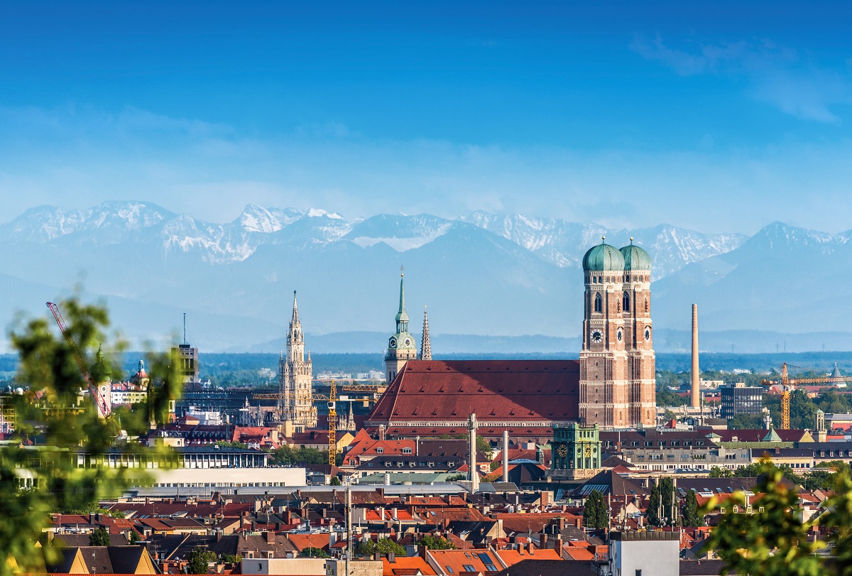 München Frauenkirche Munich Stock Photo