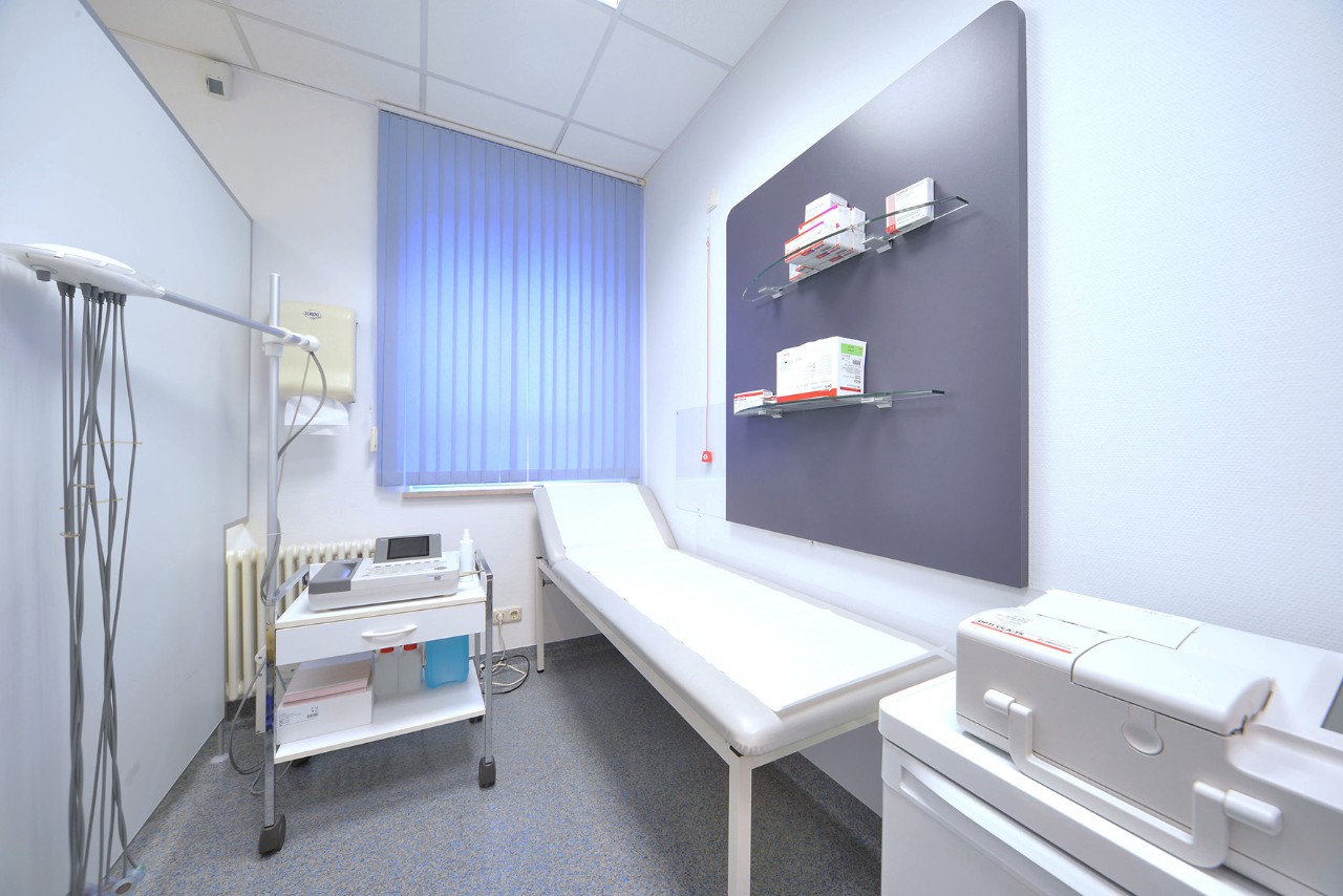 EKG-Raum in unserem MVZ.