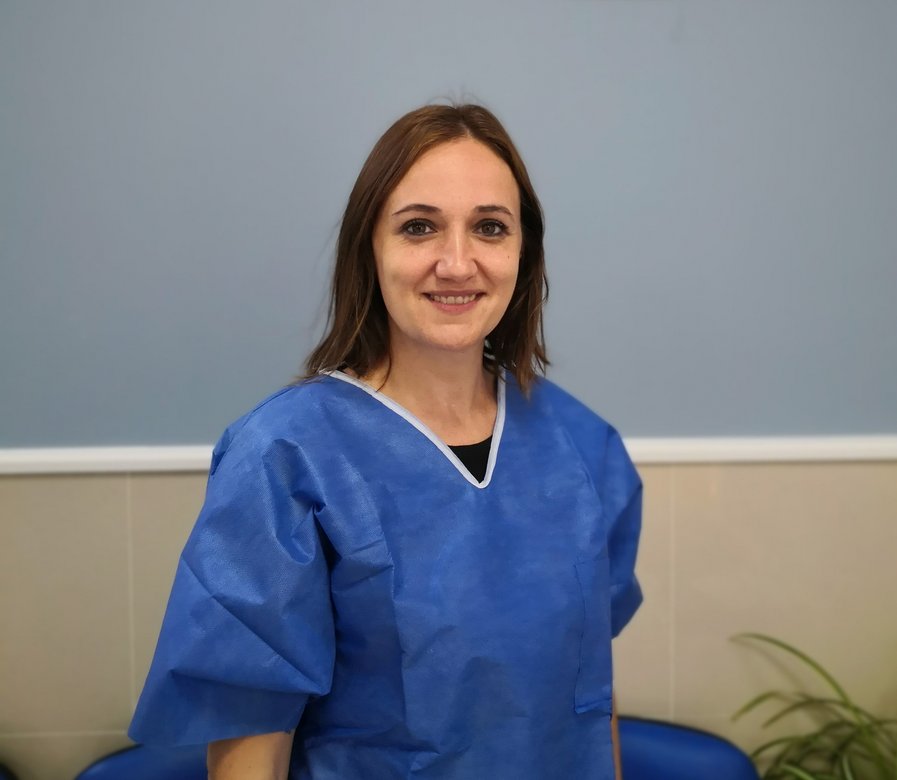 Cristina Escorihuela, enfermera y RO del Centro de Diálisis Alcobendas