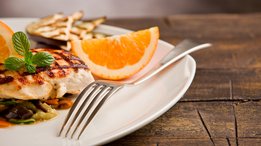 Dice and soak your potatoes and vegetables before cooking.