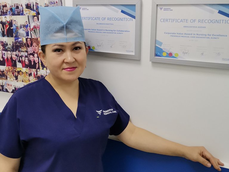 The trust of the patients in us is important