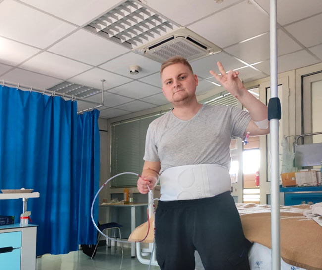 La storia di Volodymyr è una storia di speranza